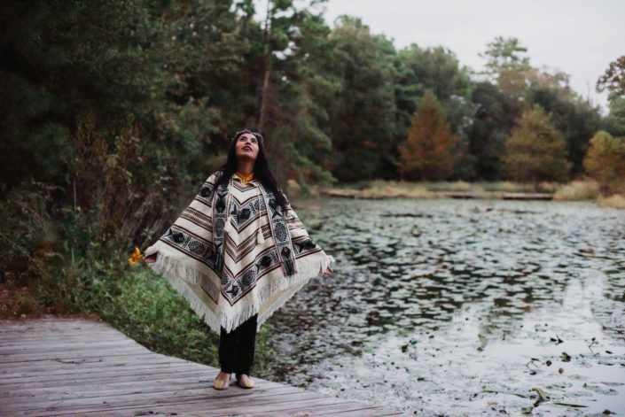 Bohemian and moody photo session Houston