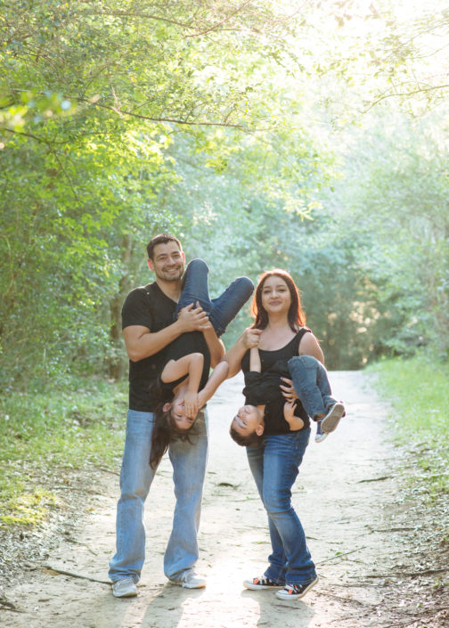 Family Photo Session at Challenger Memorial Park