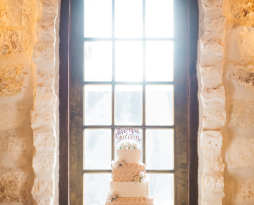 Wedding Cake in The Springs Event Venue in Angleton, Texas