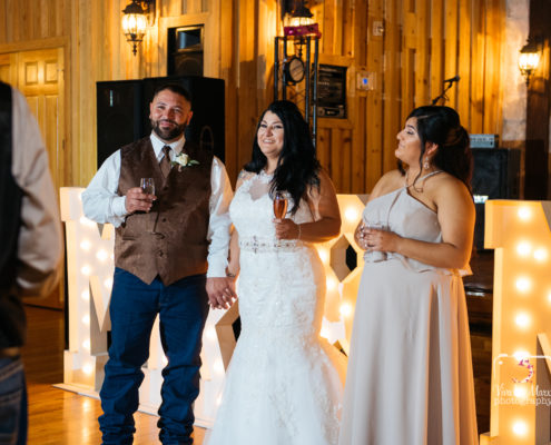 Bestman giving his speech at The Springs Event Venue