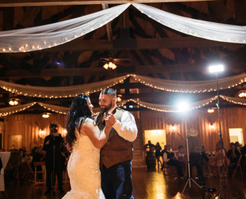 First dance at The Springs Event Venue in Angleton, Texas
