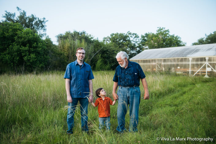 Grandparent family session in Manvel, Texas
