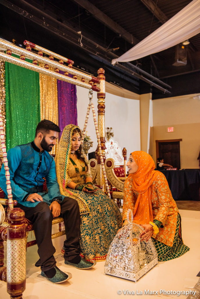 Mother of the bride at Pakistani Wedding