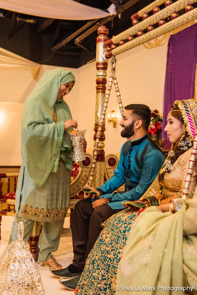 Feeding the Groom at Pakistani Wedding in Houston