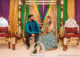 Pakistani Wedding in Houston the bride and the groom