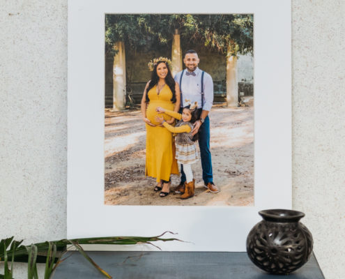 Printed Maternity Photo