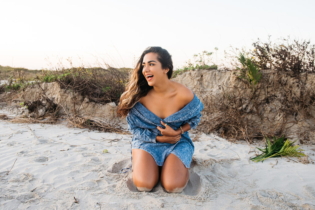 Boudoir session in Galveston