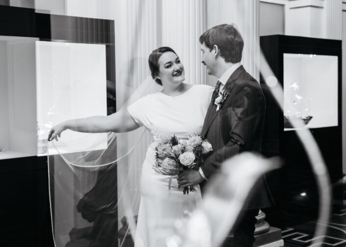 Museum wedding in Houston