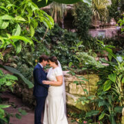 The Cockrell Butterfly Center wedding