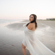 Boudoir session in Galveston beach